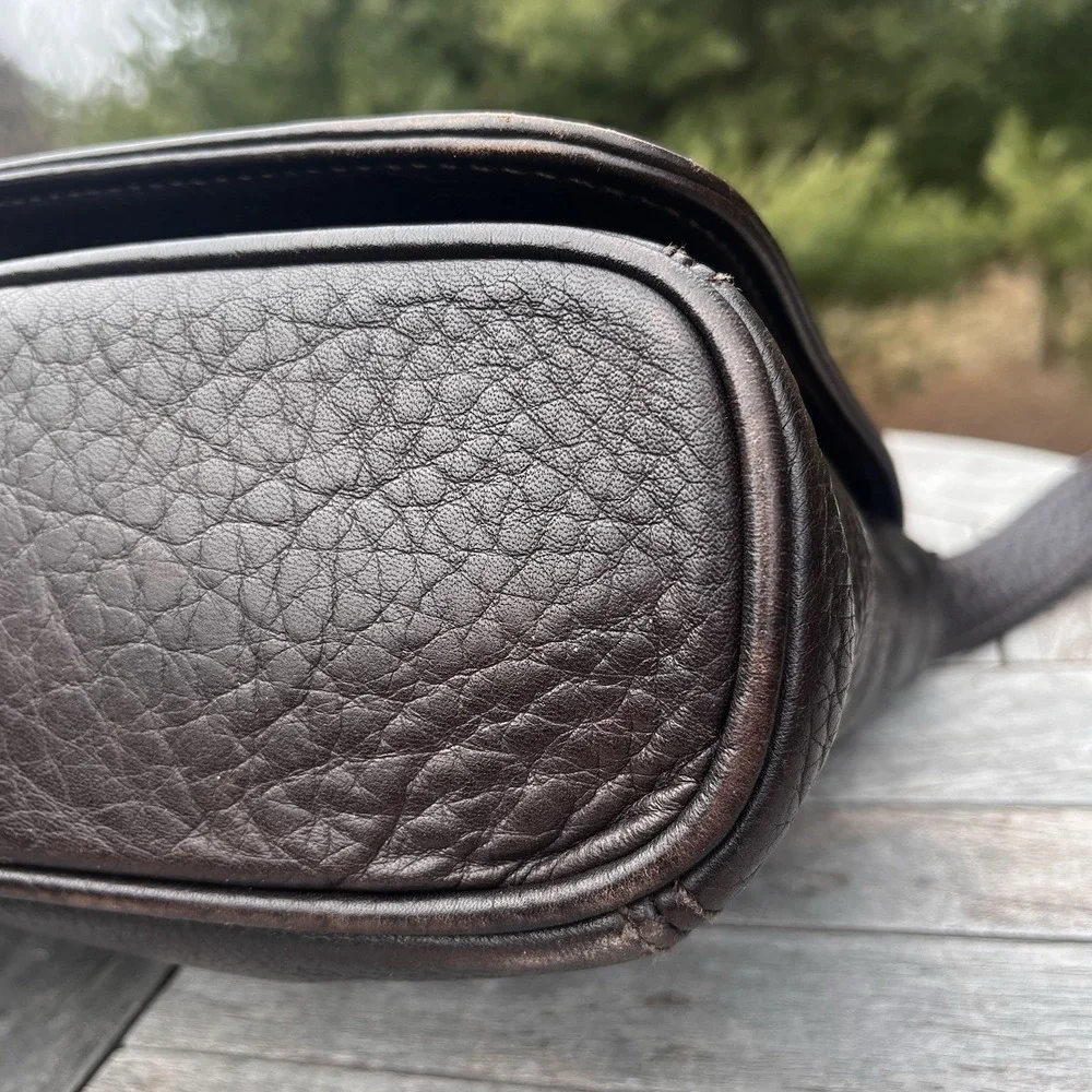 Vintage COACH Sonoma Crossbody Shoulder Bag‎ Brown Leather Purse 4928 Costa Rica
